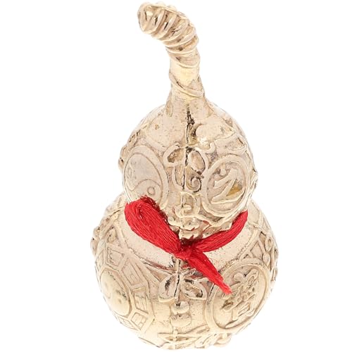 Alipis Kupfer Kürbis Ornament Chinesisches Desktop Dekoration für Chinesisches Neujahr Festliche Neujahrsdekoration Traditionelles Frühlingsfest Alipis Kupfer Kürbis Ornament Chinesisches Desktop Dekoration für Chinesisches Neujahr Festliche Neujahrsdekoration Traditionelles Frühlingsfest von Alipis
