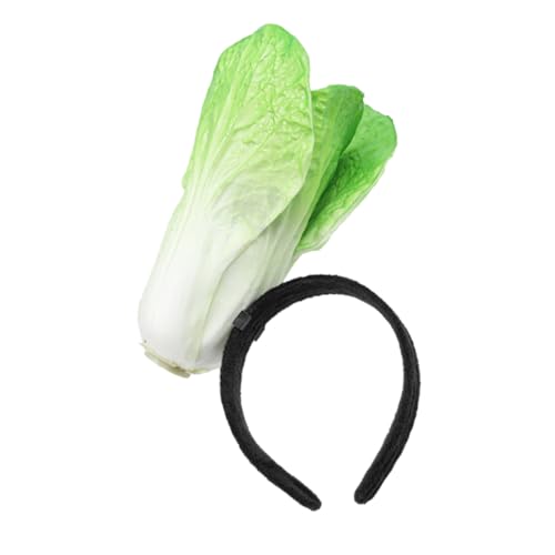 Alipis Lustiges Gemüse Stirnband aus Elastischem Material Bequemes Leichtes Haarband für Frauen und Teenager Vielseitiges Cosplay accessoire für Alltag und Party von Alipis