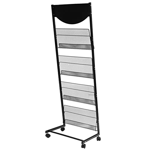 Alipis Magazine Rack mit Stabiler Bodenständer für Zeitschriften Flyer und Broschüren Design Einfacher Zugang für und Ausstellungen Alipis Magazine Rack mit Stabiler Bodenständer für Zeitschriften Flyer und Broschüren Design Einfacher Zugang für und Ausstellungen von Alipis