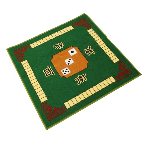 Alipis Mahjong Tischdecke rutschfest Geräuschreduzierung Langlebige Haushaltsmatte für Mahjong Spiele Komfortabel und Sicher mit Charmantem Design für Ungestörten Spielspaß von Alipis