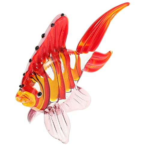 Alipis Meerestier- Handgefertigt Fisch in Fischform Ornament Aus Buntglas Für Wohnzimmer Büro Jungen- Und Mädchenzimmer Alipis Meerestier- Handgefertigt Fisch in Fischform Ornament Aus Buntglas Für Wohnzimmer Büro Jungen- Und Mädchenzimmer von Alipis