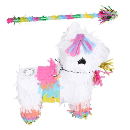 Alipis Mini Alpaka Pinata Partydeko mit Teiliges Pinata zum Befüllen mit Süßigkeiten Geburtstags und Festdekoration für Mädchen und Erwachsene von Alipis