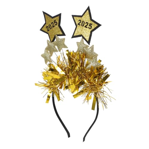 Alipis Neujahrs Stirnband mit Sternen Design Glitzer Haarband für Silvester und Karneval für Fotoshootings und Kostümpartys Leicht und Strapazierfähig Alipis Neujahrs Stirnband mit Sternen Design Glitzer Haarband für Silvester und Karneval für Fotoshootings und Kostümpartys Leicht und Strapazierfähig von Alipis