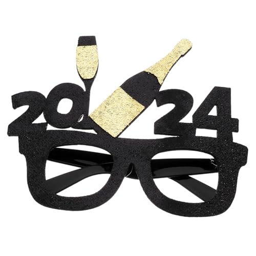 Alipis Neujahrsparty Brille Festliche Foto Requisiten Für Silvesterfeiern Augendekoration Für Unvergessliche Feiern Spaßbrille Für Neujahrsparty UV Alipis Neujahrsparty Brille Festliche Foto Requisiten Für Silvesterfeiern Augendekoration Für Unvergessliche Feiern Spaßbrille Für Neujahrsparty UV von Alipis