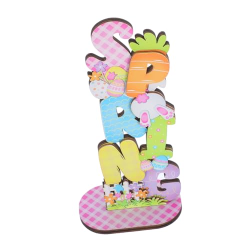 Alipis Osterhase Holzfigur Ornamente Hasendeko Tischdeko Rustikale Wohndekoration Für Den Frühling Alipis Osterhase Holzfigur Ornamente Hasendeko Tischdeko Rustikale Wohndekoration Für Den Frühling von Alipis