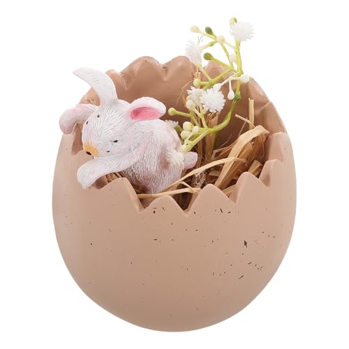 Alipis Osterharz Hasen Fand Süße Kaninchen Mit Eierschalen Frühlingshausdekoration Für Ostern Praktisch Party Herzstück Und Innendekorationen Alipis Osterharz Hasen Fand Süße Kaninchen Mit Eierschalen Frühlingshausdekoration Für Ostern Praktisch Party Herzstück Und Innendekorationen von Alipis