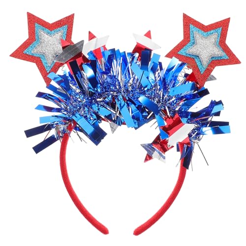 Alipis Patriotisches Haarband mit Fünfzackigem Stern für Unabhängigkeitstag Rotes Weißes und Blaues Party Accessoire für Feierlichkeiten und Fotos Freunden Alipis Patriotisches Haarband mit Fünfzackigem Stern für Unabhängigkeitstag Rotes Weißes und Blaues Party Accessoire für Feierlichkeiten und Fotos Freunden von Alipis