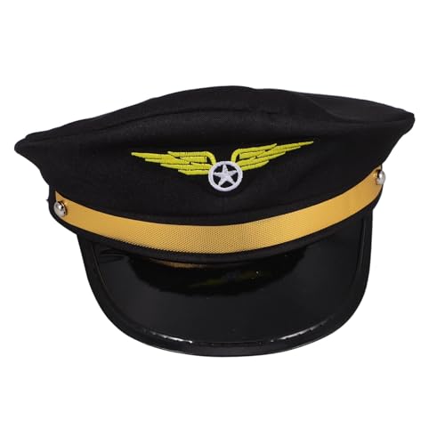 Alipis Accessoires Für Männer Erwachsenenhut Fluglinienhut Und Mädchen Kostümpartyhut Performance-kappe von Alipis