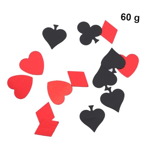 Alipis Poker Party Konfetti Glänzende Tischdekoration mit Kreativen Spielkartenmotiven Robustes Plastik für Bar Nachtclub Geburtstag Hochzeit und Festliche Anlässe Alipis Poker Party Konfetti Glänzende Tischdekoration mit Kreativen Spielkartenmotiven Robustes Plastik für Bar Nachtclub Geburtstag Hochzeit und Festliche Anlässe von Alipis