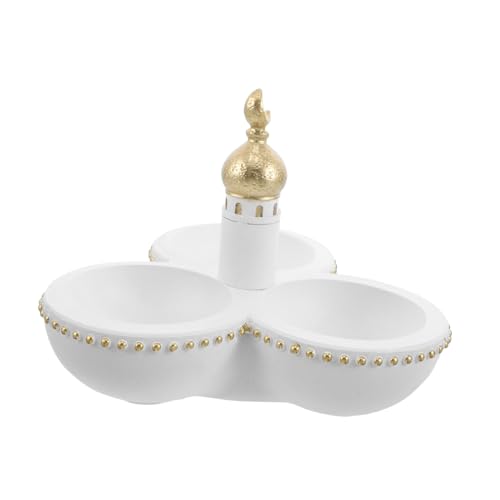 Alipis Ramadan Serving Tray aus Resin mit Orientalischem Hohlmuster Multifunktionales Snacks Platter und Eid Mubarak Pastry Plates für Festliche Islamische Feiern Leicht und Hygienisch Alipis Ramadan Serving Tray aus Resin mit Orientalischem Hohlmuster Multifunktionales Snacks Platter und Eid Mubarak Pastry Plates für Festliche Islamische Feiern Leicht und Hygienisch von Alipis