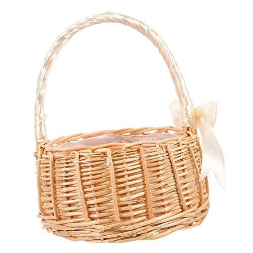 Alipis Rattan Hochzeitskorb für Handgefertigter Blütenkorb aus Natürlichem Rattan Dekoration und Aufbewahrung Kompakt und Leicht Hochzeiten Alipis Rattan Hochzeitskorb für Handgefertigter Blütenkorb aus Natürlichem Rattan Dekoration und Aufbewahrung Kompakt und Leicht Hochzeiten von Alipis