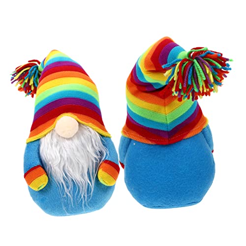 Alipis Regenbogen Hut GNOME Puppe Plüsch GNOME Für Garten Home Häkeln Puppe Ornament Alipis Regenbogen Hut GNOME Puppe Plüsch GNOME Für Garten Home Häkeln Puppe Ornament von Alipis