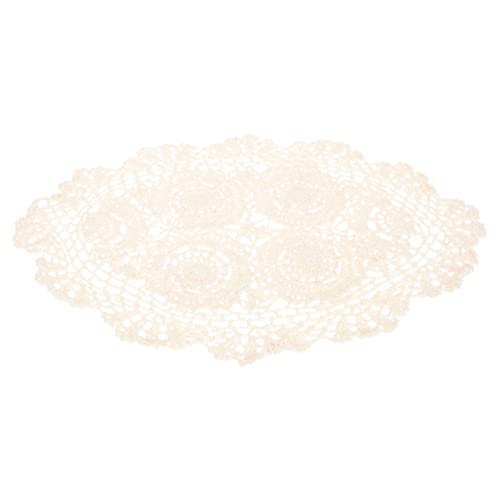 Alipis Retro Häkeltischdecke für Handgefertigte Dekorative Tischdecke Staubdicht und Pflegeleicht für Wohnzimmer und Esszimmer Alipis Retro Häkeltischdecke für Handgefertigte Dekorative Tischdecke Staubdicht und Pflegeleicht für Wohnzimmer und Esszimmer von Alipis