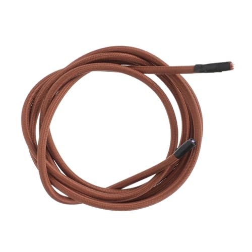Alipis Retro Vintage Lampenleitung Braunes Textilkabel DIY Lichtseil Zubehör für Deckenlampen Pendelleuchten im Industrie Stil von Alipis