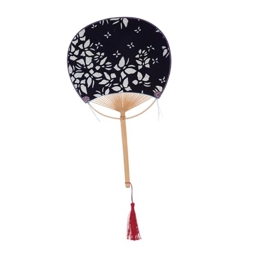 Alipis Runder Doppelseitiger Bambusgriff fächer mit Quaste Japanischer Stil Handgefertigt aus Traditionelles Design Leicht und Tragbar als Dekoration und Hochzeitsschmuck Alipis Runder Doppelseitiger Bambusgriff fächer mit Quaste Japanischer Stil Handgefertigt aus Traditionelles Design Leicht und Tragbar als Dekoration und Hochzeitsschmuck von Alipis