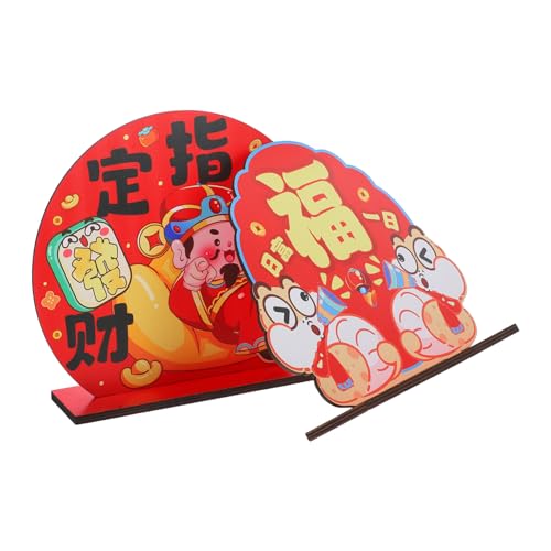 Alipis Schlangen-Jahres-Ornamente Chinesische Neujahrsdekorationen Mit Holzschild Für Theke Und Wohnzimmer Alipis Schlangen-Jahres-Ornamente Chinesische Neujahrsdekorationen Mit Holzschild Für Theke Und Wohnzimmer von Alipis