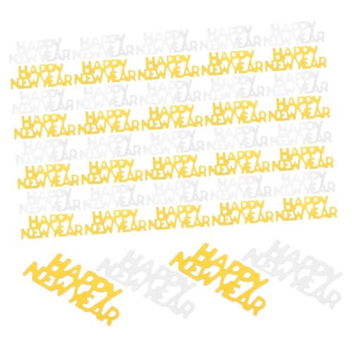Alipis Silvester Konfetti Gold Silber Tischdeko Happy Year Streudeko für Party Feier Einweihungsparty Vielseitig Verwendbar Festlich Alipis Silvester Konfetti Gold Silber Tischdeko Happy Year Streudeko für Party Feier Einweihungsparty Vielseitig Verwendbar Festlich von Alipis