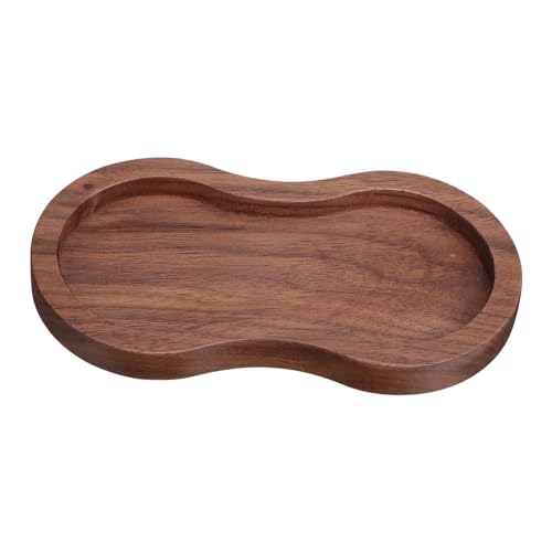 Alipis Speicherbasis Arbeitsplatten-Organizer Salz- und Pfeffertablett für die Theke Schreibtischablage Organisationstablett aus Holz Holztablett Nussbaum Coffee Alipis Speicherbasis Arbeitsplatten-Organizer Salz- und Pfeffertablett für die Theke Schreibtischablage Organisationstablett aus Holz Holztablett Nussbaum Coffee von Alipis