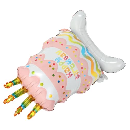 Alipis Stehender Kuchenballon Aus Aluminiumfolie Geburtstagsdekoration Mit Basis Dreistöckiger Kuchen Langlebig Und Benutzerfreundlich Für Party Alipis Stehender Kuchenballon Aus Aluminiumfolie Geburtstagsdekoration Mit Basis Dreistöckiger Kuchen Langlebig Und Benutzerfreundlich Für Party von Alipis