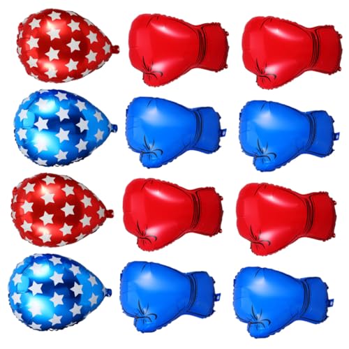 Alipis Teiliges Boxing Party Dekor aus Robustem PVC mit Folien-boxhandschuh Sandsack-ballons in Rot und Blau Aufblasbar Reißfest Schnelle Inflation für Wrestling Jungen-geburtstagsfeiern Alipis Teiliges Boxing Party Dekor aus Robustem PVC mit Folien-boxhandschuh Sandsack-ballons in Rot und Blau Aufblasbar Reißfest Schnelle Inflation für Wrestling Jungen-geburtstagsfeiern von Alipis