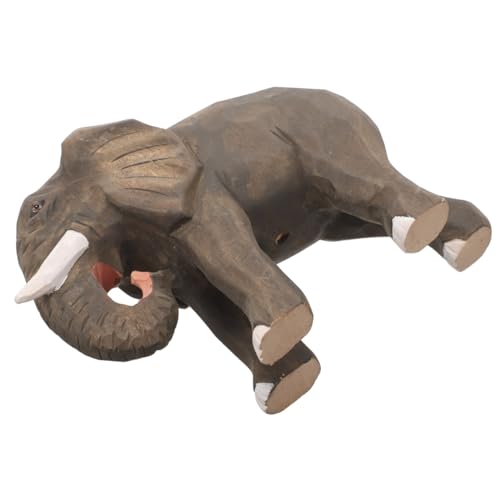 Alipis Tierische Desktop-Ornamente Elefanten Frosch Spielzeugtiere Elefant für Frauen -Ornament Elefant aus Holz Gartenskulpturen Holzfiguren Schreibtisch-Tier-Statue hölzern Coffee Alipis Tierische Desktop-Ornamente Elefanten Frosch Spielzeugtiere Elefant für Frauen -Ornament Elefant aus Holz Gartenskulpturen Holzfiguren Schreibtisch-Tier-Statue hölzern Coffee von Alipis
