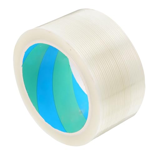 Alipis Transparentes Verstärktes Klebeband Starkes Faserband mit Hoher Haftkraft für Verpackung Versiegelung und Reparatur Robustes Umreifungs Befestigungsband für Industrie und Haushalt Alipis Transparentes Verstärktes Klebeband Starkes Faserband mit Hoher Haftkraft für Verpackung Versiegelung und Reparatur Robustes Umreifungs Befestigungsband für Industrie und Haushalt von Alipis