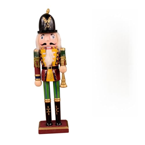 Alipis Walnuss Soldat Deko Holzfigur Weihnachtliche Nusshacker Puppe Handgefertigt Robust Festlich für Zimmer und Weihnachtsfeier Alipis Walnuss Soldat Deko Holzfigur Weihnachtliche Nusshacker Puppe Handgefertigt Robust Festlich für Zimmer und Weihnachtsfeier von Alipis