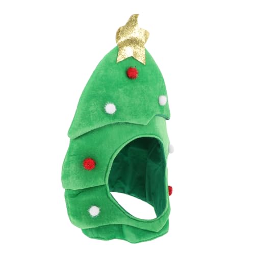 Alipis Weihnachtsbaum Hut Lustige Festtags Kopfbedeckung für Männer und Frauen Einzigartiger Weihnachtsbaum Partyhut für Unvergessliche Feiern und Fröhliche Cosplay und Festliche Anlässe von Alipis