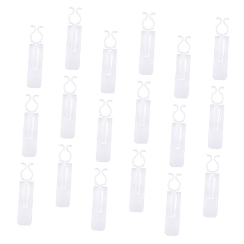 Alipis Weiße Kunststoff Weihnachtslicht Clips Dachrinnenhaken Frostfest Lichterkettenhalter für Lampen Weihnachtsbaum Außenbereich Alipis Weiße Kunststoff Weihnachtslicht Clips Dachrinnenhaken Frostfest Lichterkettenhalter für Lampen Weihnachtsbaum Außenbereich von Alipis