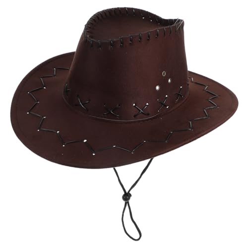 Alipis Hut Im Westernstil für Jungen und Mädchen Partyhut für Jungen und Mädchen Atmungsaktives Design Stylischer Westernhut für Jungen und Mädchen Sonnenhut Alipis Hut Im Westernstil für Jungen und Mädchen Partyhut für Jungen und Mädchen Atmungsaktives Design Stylischer Westernhut für Jungen und Mädchen Sonnenhut von Alipis