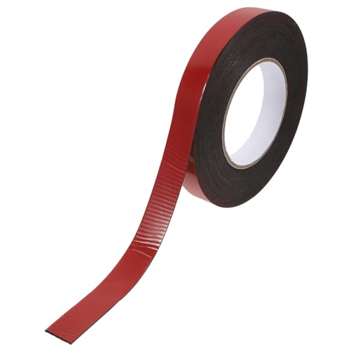 Alipis doppelseitiges Klebeband Keine Klebebandrückstände Autoklebeband doppelseitiges Befestigungsband Doppelseitiger Klebstoff Dekorationsband für den Außenbereich Sport Schwarz von Alipis