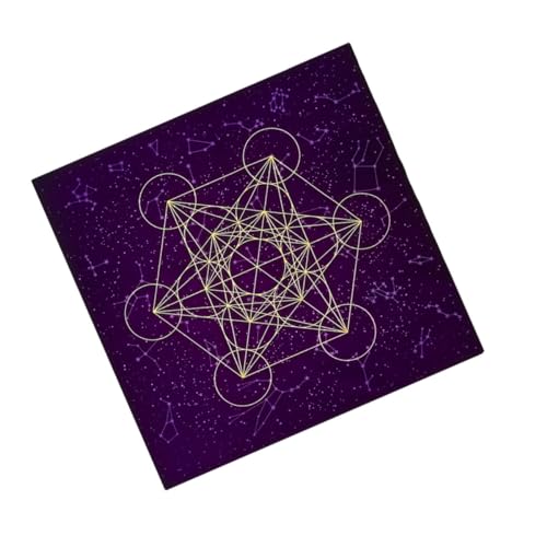 Alipis wasserdichte Baumwoll Tischdecke für Partys Künstlerisches Divination Altar Tischtuch Schützender Dekorativer Spieltischläufer für Garten Esszimmer Familienraum Alipis wasserdichte Baumwoll Tischdecke für Partys Künstlerisches Divination Altar Tischtuch Schützender Dekorativer Spieltischläufer für Garten Esszimmer Familienraum von Alipis