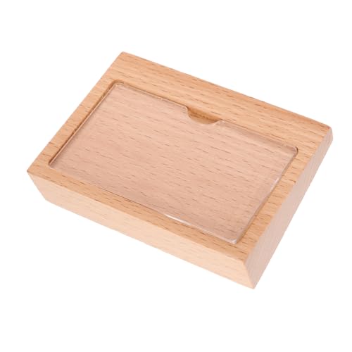 Holz Preisschild Halter für Tischdisplay Stabiler Tag Stand für Einzelhandel Supermarkt Messen Installieren Sichtbarkeit Multipurpose Nutzung von Alipis