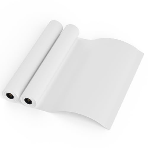 2 Rollen Plotterpapier, 610 mm x 50 m, 80 g/m², 5,1 cm Kern, universelle Tintenstrahl-Rolle für CAD-Zeichnungen/Ingenieurpläne/GIS-Karten/Architekturdesigns 2 Rollen Plotterpapier, 610 mm x 50 m, 80 g/m², 5,1 cm Kern, universelle Tintenstrahl-Rolle für CAD-Zeichnungen/Ingenieurpläne/GIS-Karten/Architekturdesigns von Alitamei