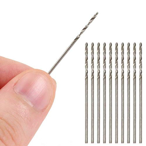 20 Stück 1,0 mm HSS Mikro-Spiralbohrer Bohrer Kernbohrer, Mini-Hochgeschwindigkeitsstahlbohrer für Holz, Kunststoff, Weichmetall 20 Stück 1,0 mm HSS Mikro-Spiralbohrer Bohrer Kernbohrer, Mini-Hochgeschwindigkeitsstahlbohrer für Holz, Kunststoff, Weichmetall von Joyhey