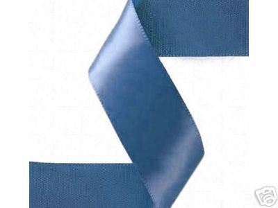 7/8x100 yds Single Face Satin ribbon- ANTIQUE BLUE by All the Makings 7/8x100 yds Single Face Satin ribbon- ANTIQUE BLUE by All the Makings von All the Makings