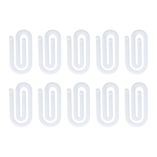 Allayu 10 Stück Sublimations Büroklammer Rohlinge, 10 Stück, durchsichtige Jumbo Klammern für Heimwerker, Acryl, Sublimations Büroklammern, Acryl, 3 * 1.9 Zoll Allayu 10 Stück Sublimations Büroklammer Rohlinge, 10 Stück, durchsichtige Jumbo Klammern für Heimwerker, Acryl, Sublimations Büroklammern, Acryl, 3 * 1.9 Zoll von Allayu