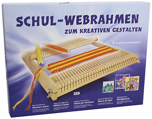 Allgäuer Webrahmenfabrik, Schulwebrahmen zum Weben und Gestalten 225 , 25cm von Allgäuer Webrahmen