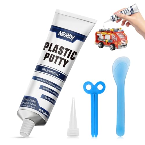 AllisWay Plastikkleber Modellbau, Kunststoff Spachtelmasse, Plastik Kleber, Schnelltrocknend, Geeignet Zum Verkleben Haushaltsüblicher Hartkunststoffe Wie Acryl und Modelle, 50 Ml AllisWay Plastikkleber Modellbau, Kunststoff Spachtelmasse, Plastik Kleber, Schnelltrocknend, Geeignet Zum Verkleben Haushaltsüblicher Hartkunststoffe Wie Acryl und Modelle, 50 Ml von AllisWay