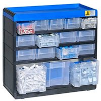 Allit VarioPlus Kleinteilemagazin schwarz, blau 30,0 x 13,5 x 28,5 cm Allit VarioPlus Kleinteilemagazin schwarz, blau 30,0 x 13,5 x 28,5 cm von Allit