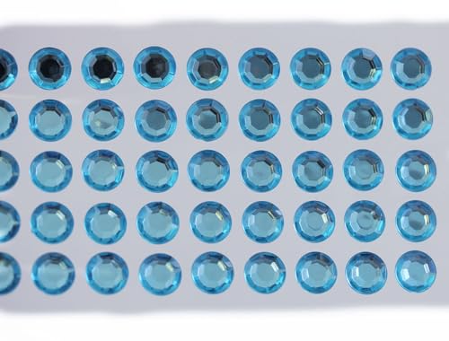 10mm SS48 Blau Aqua Selbstklebende Acryl-Strasssteine Plastik Gesicht Edelsteine Aufklebbar Körperjuwelen Für DIY Karten und Einladungen Bastelarbeiten Bling Sticker - 5 Blätter - 250 Stück 10mm SS48 Blau Aqua Selbstklebende Acryl-Strasssteine Plastik Gesicht Edelsteine Aufklebbar Körperjuwelen Für DIY Karten und Einladungen Bastelarbeiten Bling Sticker - 5 Blätter - 250 Stück von Allstarco