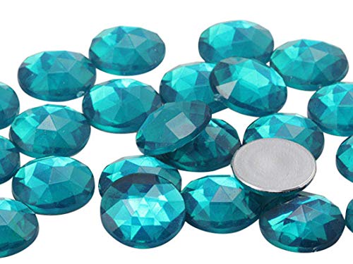 11 mm blau Zirkon. BZ Flache Rückseite Acryl, rund Jewels Hohe Qualität Pro Grade – 75 Stück 11 mm blau Zirkon. BZ Flache Rückseite Acryl, rund Jewels Hohe Qualität Pro Grade – 75 Stück von Allstarco