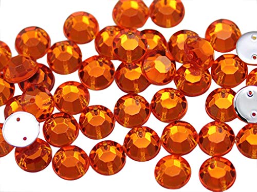 Allstarco 10mm Flache Rückseite Aufnähbare Strassperlen für Bastelarbeiten Plastik Acryl Runde Edelsteine mit Löchern zum Nähen, Kleidung Verzieren, Kostüme Cosplays Orange Hyazinthe H125 - 70 Stück Allstarco 10mm Flache Rückseite Aufnähbare Strassperlen für Bastelarbeiten Plastik Acryl Runde Edelsteine mit Löchern zum Nähen, Kleidung Verzieren, Kostüme Cosplays Orange Hyazinthe H125 - 70 Stück von Allstarco