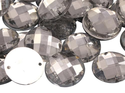 Allstarco 16 mm Kristallklar CH38 Flachrücken Aufnähbare Runde Perlen Acryl Strass Nähplastik Edelsteine mit Löchern für Schmuck, Kleidung, Kleidungsverzierungen, Schuhe, Basteln 40 Stück Allstarco 16 mm Kristallklar CH38 Flachrücken Aufnähbare Runde Perlen Acryl Strass Nähplastik Edelsteine mit Löchern für Schmuck, Kleidung, Kleidungsverzierungen, Schuhe, Basteln 40 Stück von Allstarco