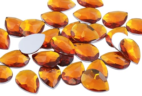 Allstarco 18 x 13 mm, orangefarbene Hyazinthe H125, flache Rückseite, tropfenförmige Acryl-Strasssteine, Kunststoff-Edelsteine für Schmuckherstellung, Kostüme, Schmuck, Cosplay, Kartenherstellung, Allstarco 18 x 13 mm, orangefarbene Hyazinthe H125, flache Rückseite, tropfenförmige Acryl-Strasssteine, Kunststoff-Edelsteine für Schmuckherstellung, Kostüme, Schmuck, Cosplay, Kartenherstellung, von Allstarco