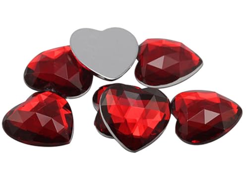 Allstarco 25 mm Rubin H103 flache Rückseite Herz Acryl Strass 2,5 cm Kostüm Kunststoff Edelsteine Cosplay Juwelen für Valentinstag Party – 18 Stück Allstarco 25 mm Rubin H103 flache Rückseite Herz Acryl Strass 2,5 cm Kostüm Kunststoff Edelsteine Cosplay Juwelen für Valentinstag Party – 18 Stück von Allstarco