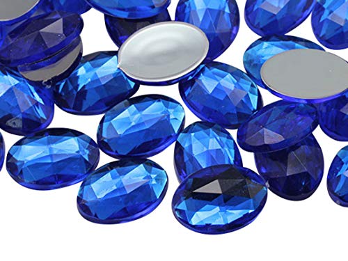 Allstarco H104 Strasssteine, 25 x 18 mm, blauer Saphir, groß, flache Rückseite, oval, Acryl, Strasssteine, Cosplay, Edelsteine, Kunststoff, Schmuckverzierungen, Basteln, 20 Stück Allstarco H104 Strasssteine, 25 x 18 mm, blauer Saphir, groß, flache Rückseite, oval, Acryl, Strasssteine, Cosplay, Edelsteine, Kunststoff, Schmuckverzierungen, Basteln, 20 Stück von Allstarco