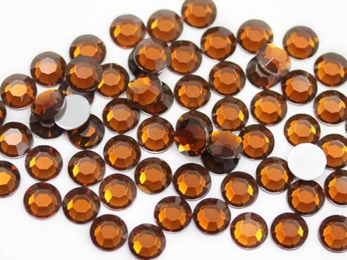 Allstarco SS34 Strasssteine, Acryl, Flache Rückseite, 7 mm, 1000 Stück Brown Smokey Topaz H113 Allstarco SS34 Strasssteine, Acryl, Flache Rückseite, 7 mm, 1000 Stück Brown Smokey Topaz H113 von Allstarco