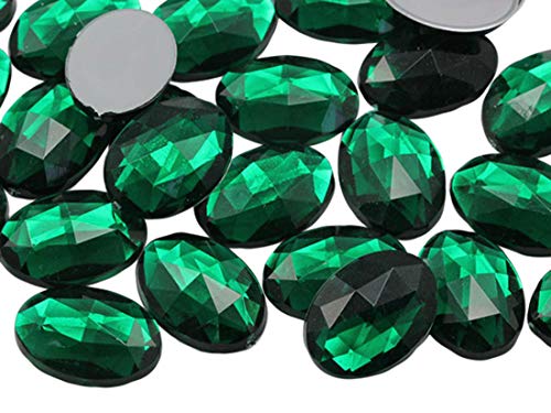 KraftGenius 18 x 13 mm grün Smaragd Grün. MD Oval Flache Rückseite Acryl Jewels hochwertigem Pro Grade – 35 Stück KraftGenius 18 x 13 mm grün Smaragd Grün. MD Oval Flache Rückseite Acryl Jewels hochwertigem Pro Grade – 35 Stück von Allstarco