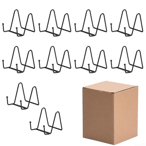 Allthingstore Eisen-Präsentationsständer für Fotos und Teller, stilvolle Metall-Staffelei für Zuhause und Büro Allthingstore Eisen-Präsentationsständer für Fotos und Teller, stilvolle Metall-Staffelei für Zuhause und Büro von Allthingstore
